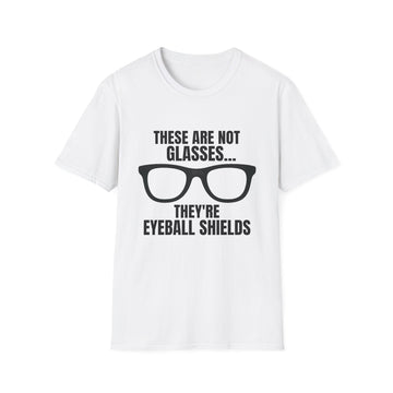 Eyeball Shields Cotton T-shirt in White | 66 Percent