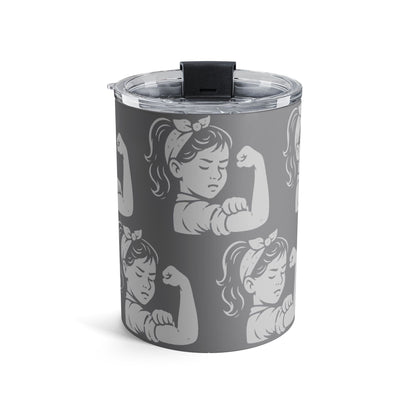 Raising Strong Little Girls Tumbler