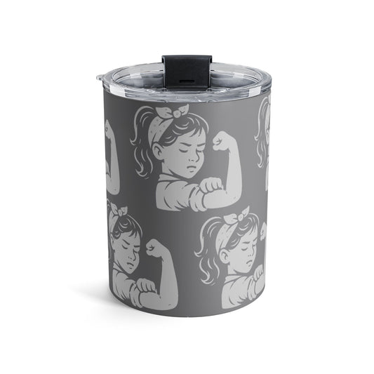 Raising Strong Little Girls Tumbler