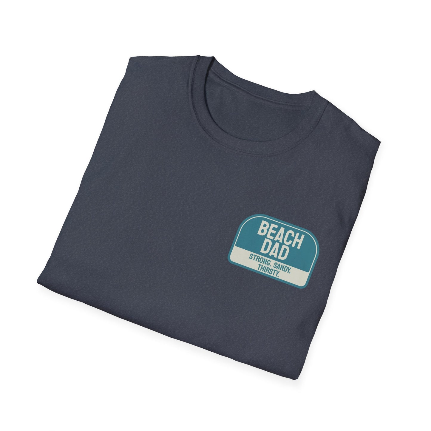 Beach Dad Logo Cotton Tee - 66 Percent