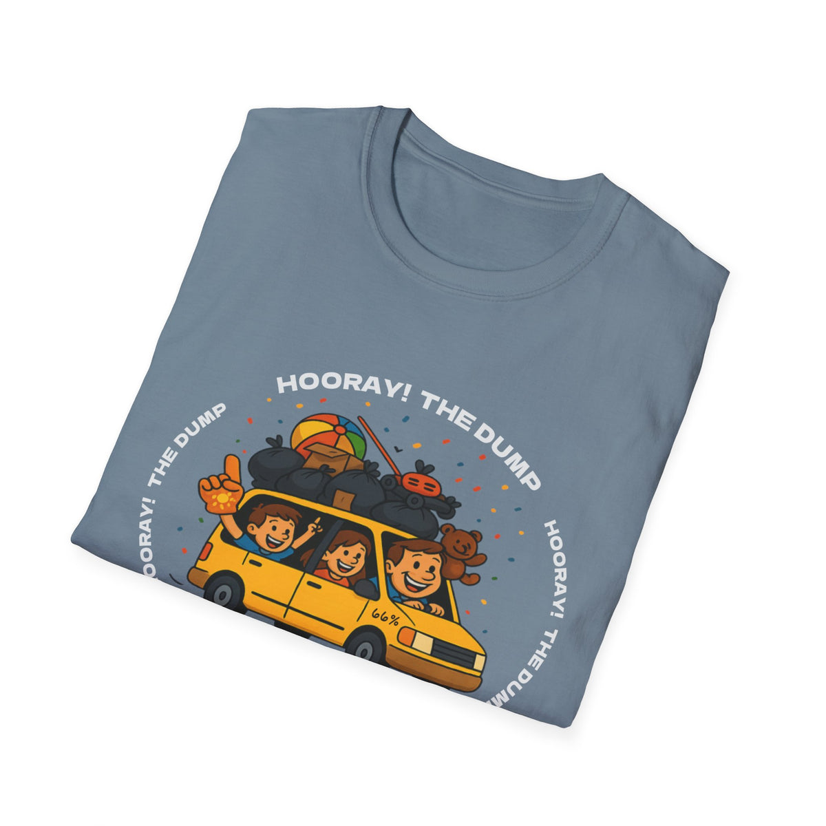 Hooray! The Dump Cotton Tee product view 44 - 66 Percent