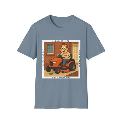 Overboard Dad Mower Cotton Tee - 66 Percent
