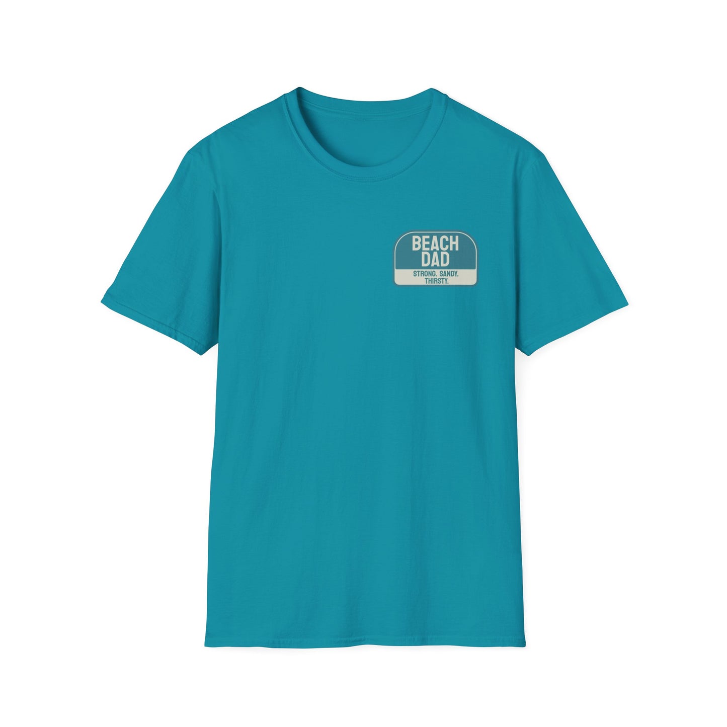Beach Dad Logo Cotton Tee - 66 Percent