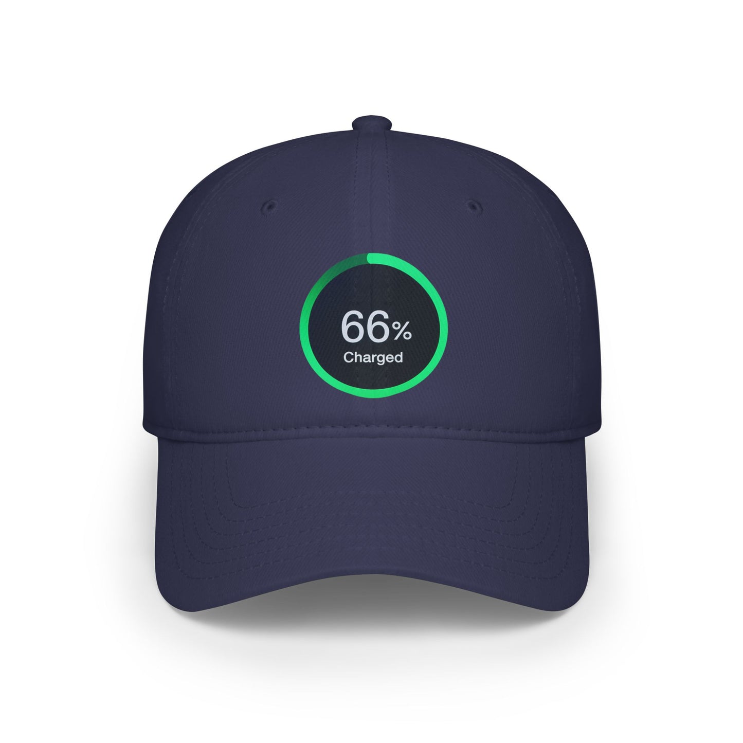 66% Charged Low Profile Baseball Cap - 66 Percent