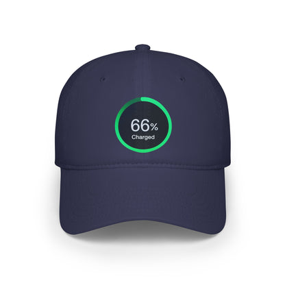 66% Charged Low Profile Baseball Cap - 66 Percent