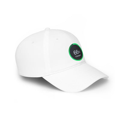 66% Charged Low Profile Baseball Cap - 66 Percent