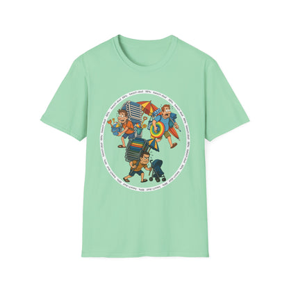 Beach Dad Trifecta Cotton Tee - 66 Percent