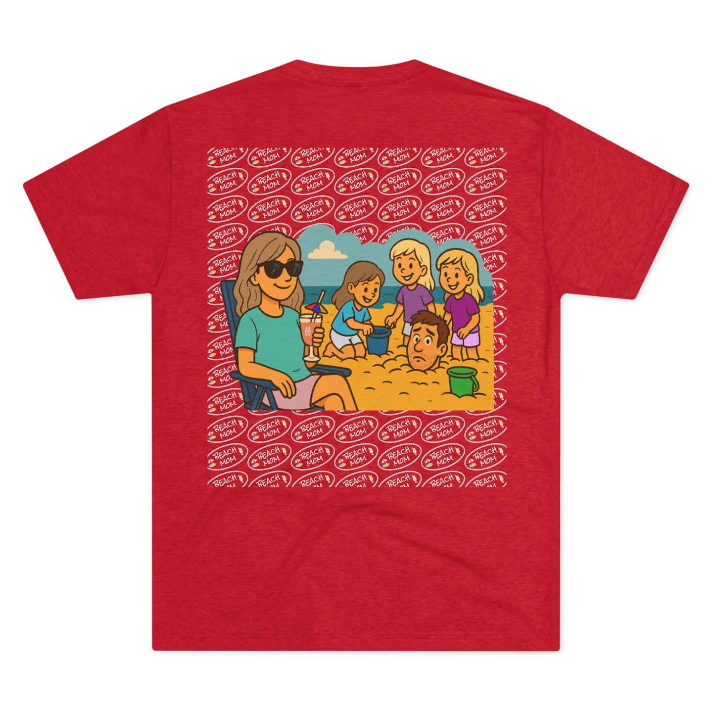 Beach Mom Tri-Blend Tee - 66 Percent