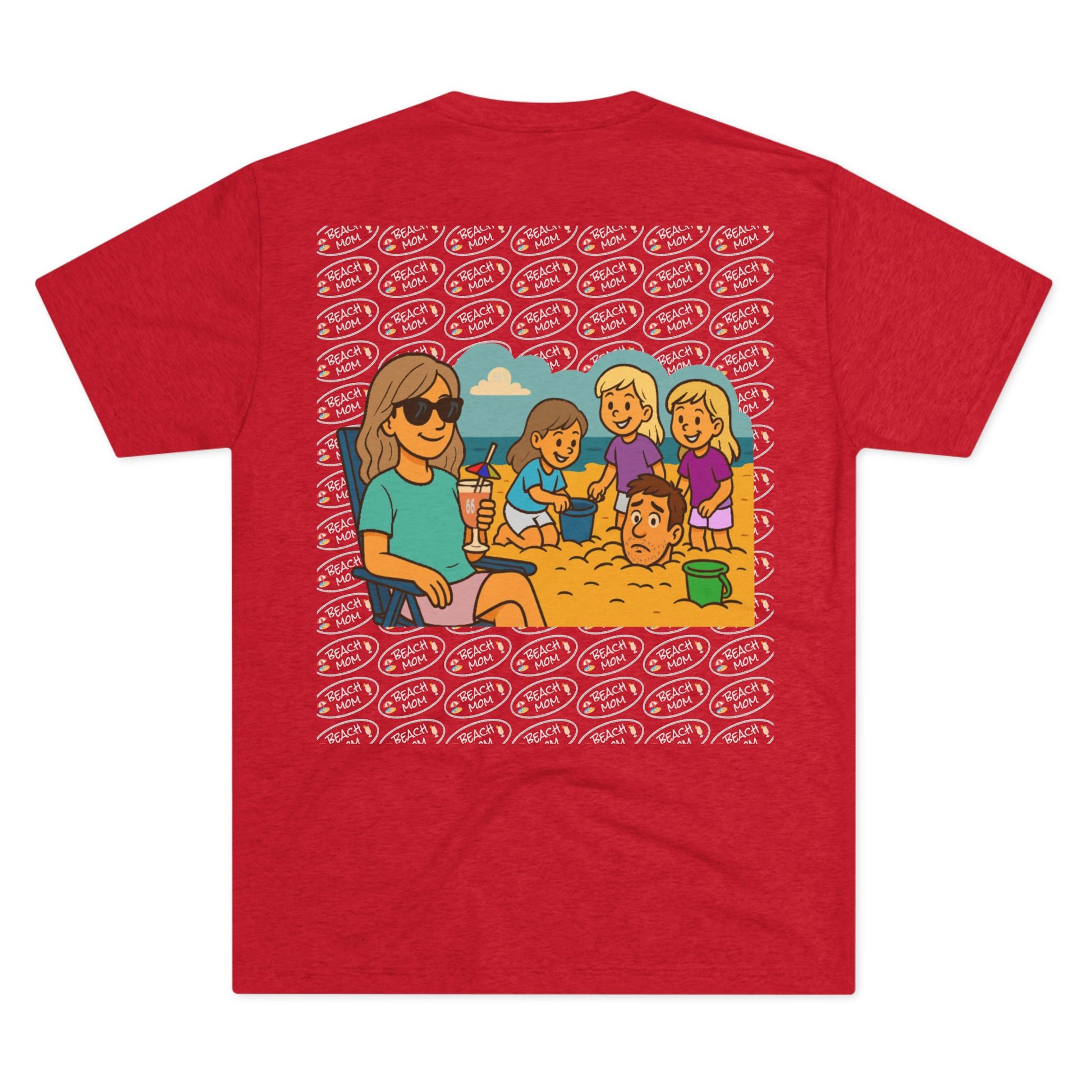 Beach Mom Tri-Blend Tee - 66 Percent