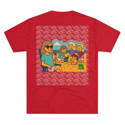 Beach Mom Tri-Blend Tee - 66 Percent