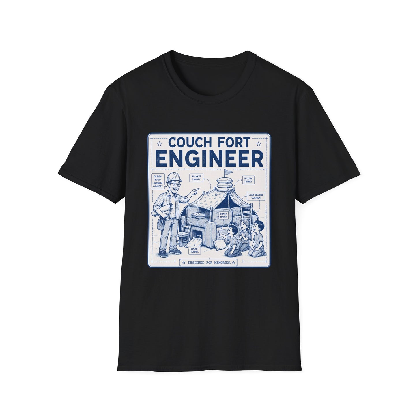 Overboard Dad Fort Cotton Tee