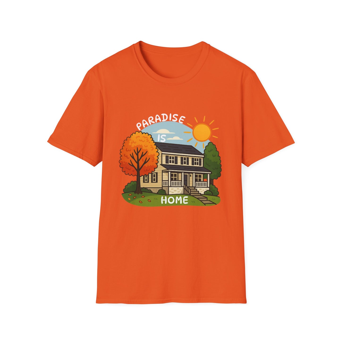 Paradise Is Home Cotton Tee - 66 Percent