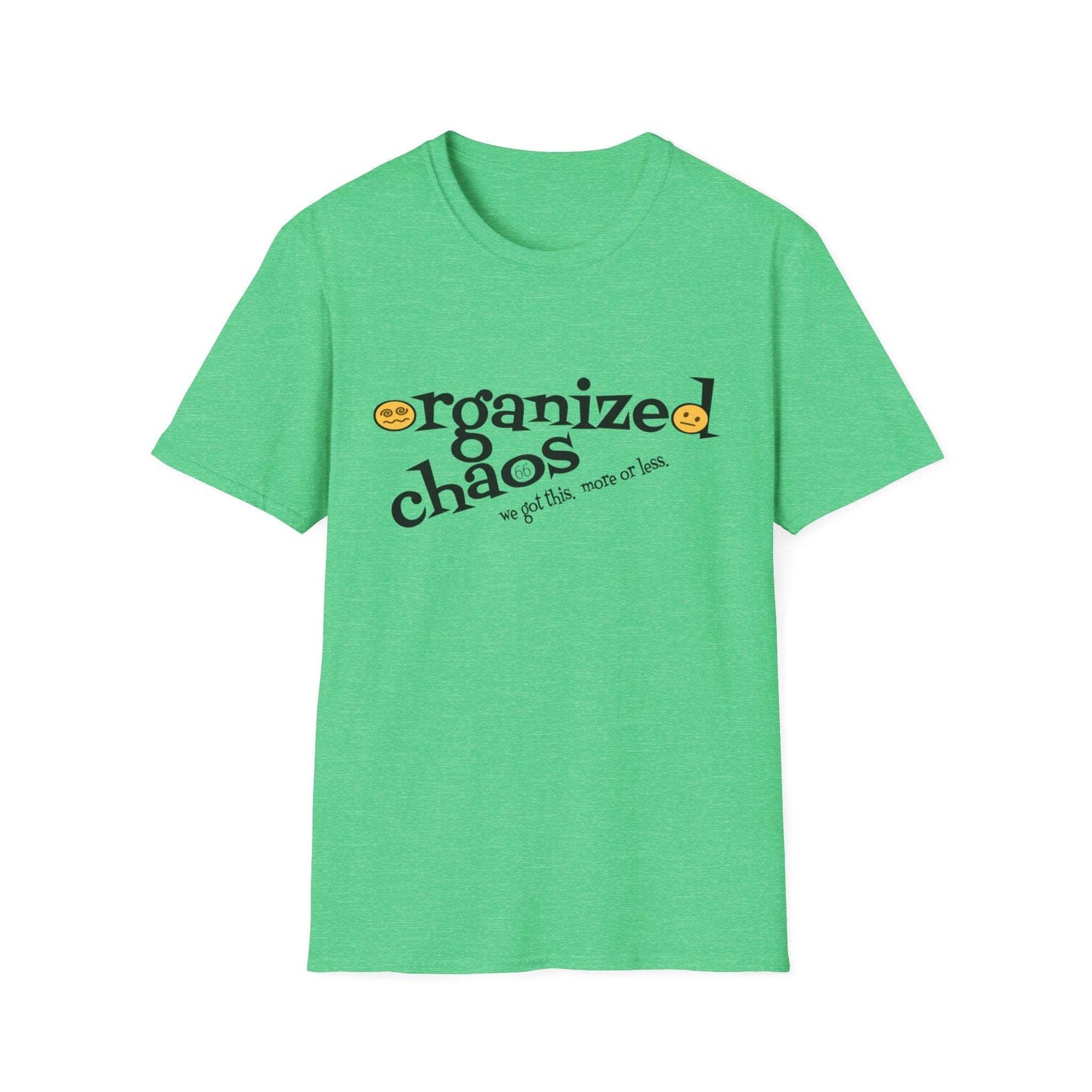 Organized Chaos Cotton Tee - 66 Percent
