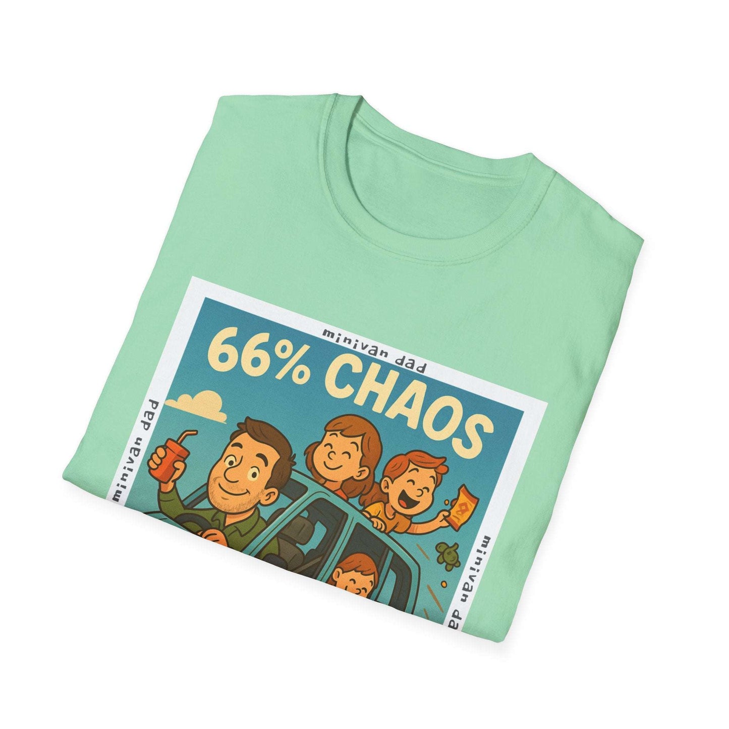Minivan Dad Chaos Cotton Tee