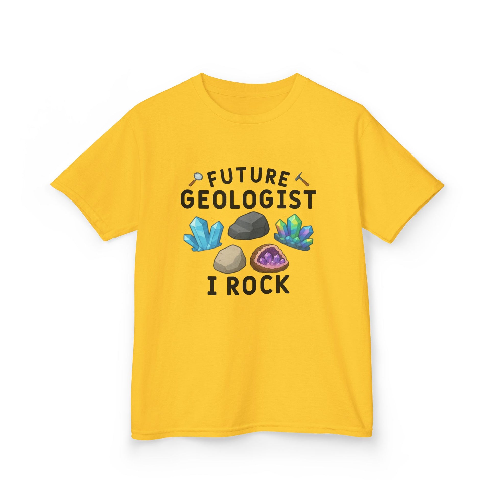 Future Geologist "I ROCK" Kids Tee - 66 Percent