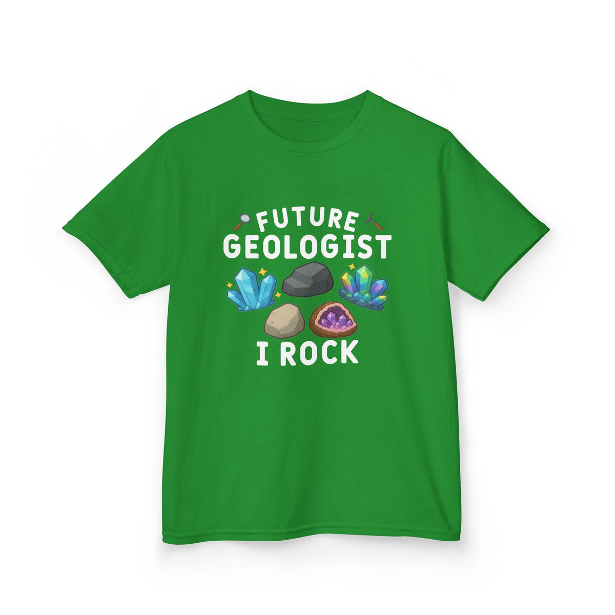 Future Geologist "I ROCK" Kids Tee product view 22 - 66 Percent