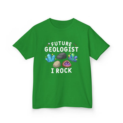 Future Geologist "I ROCK" Kids Tee product view 22 - 66 Percent