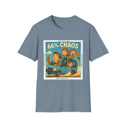 Minivan Dad Chaos Cotton Tee - 66 Percent