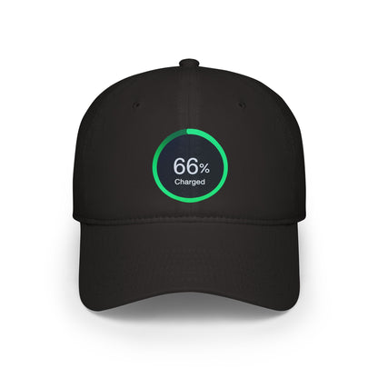 66% Charged Low Profile Baseball Cap - 66 Percent