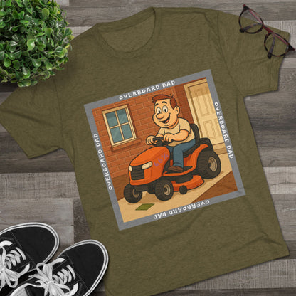 Overboard Dad Mower Tri-Blend Tee product view 15 - 66 Percent