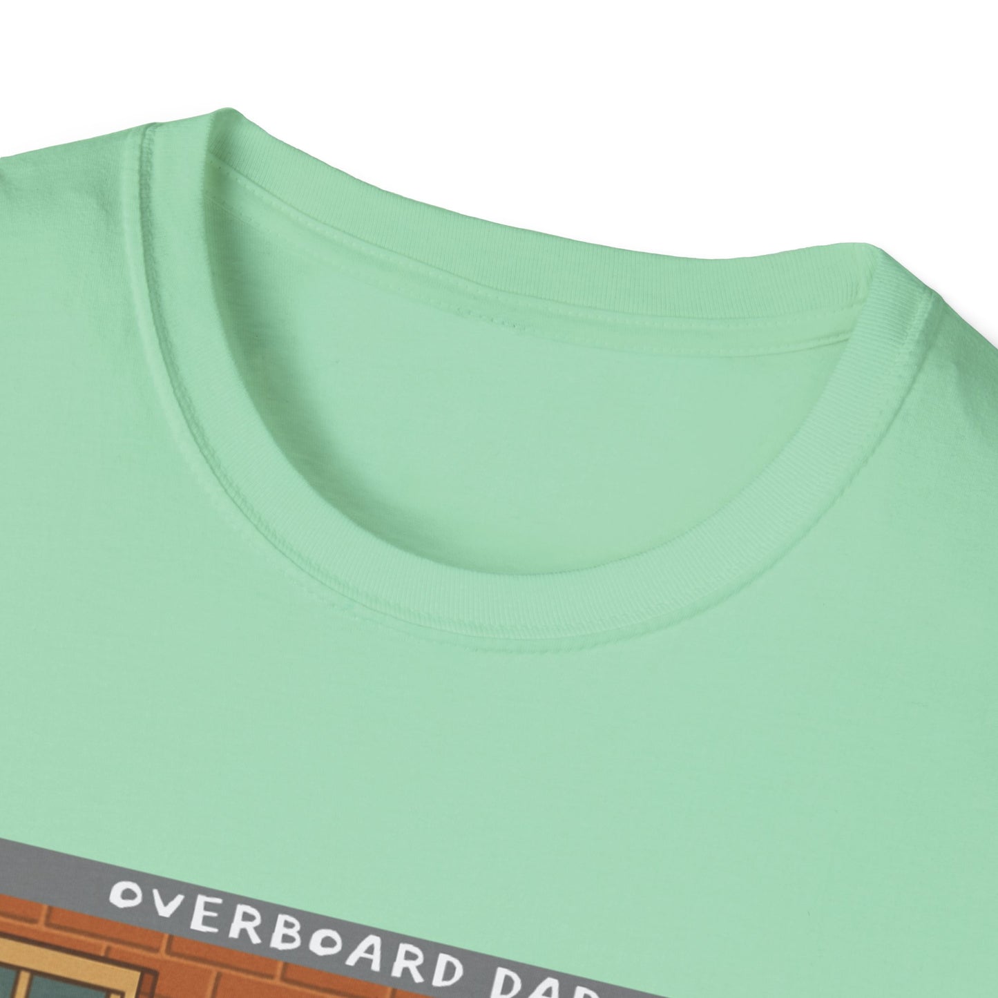 Overboard Dad Mower Cotton Tee - 66 Percent