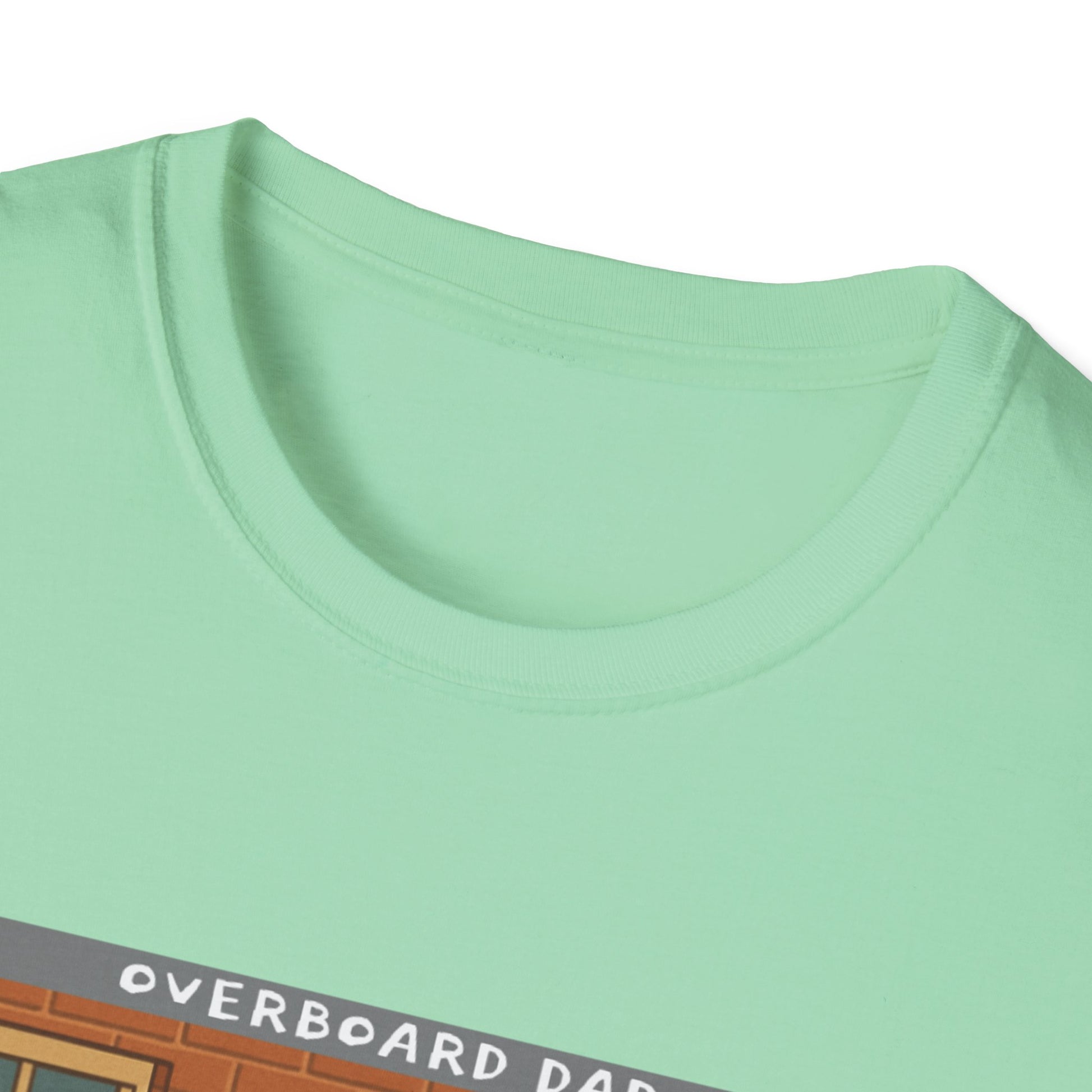 Overboard Dad Mower Cotton Tee - 66 Percent