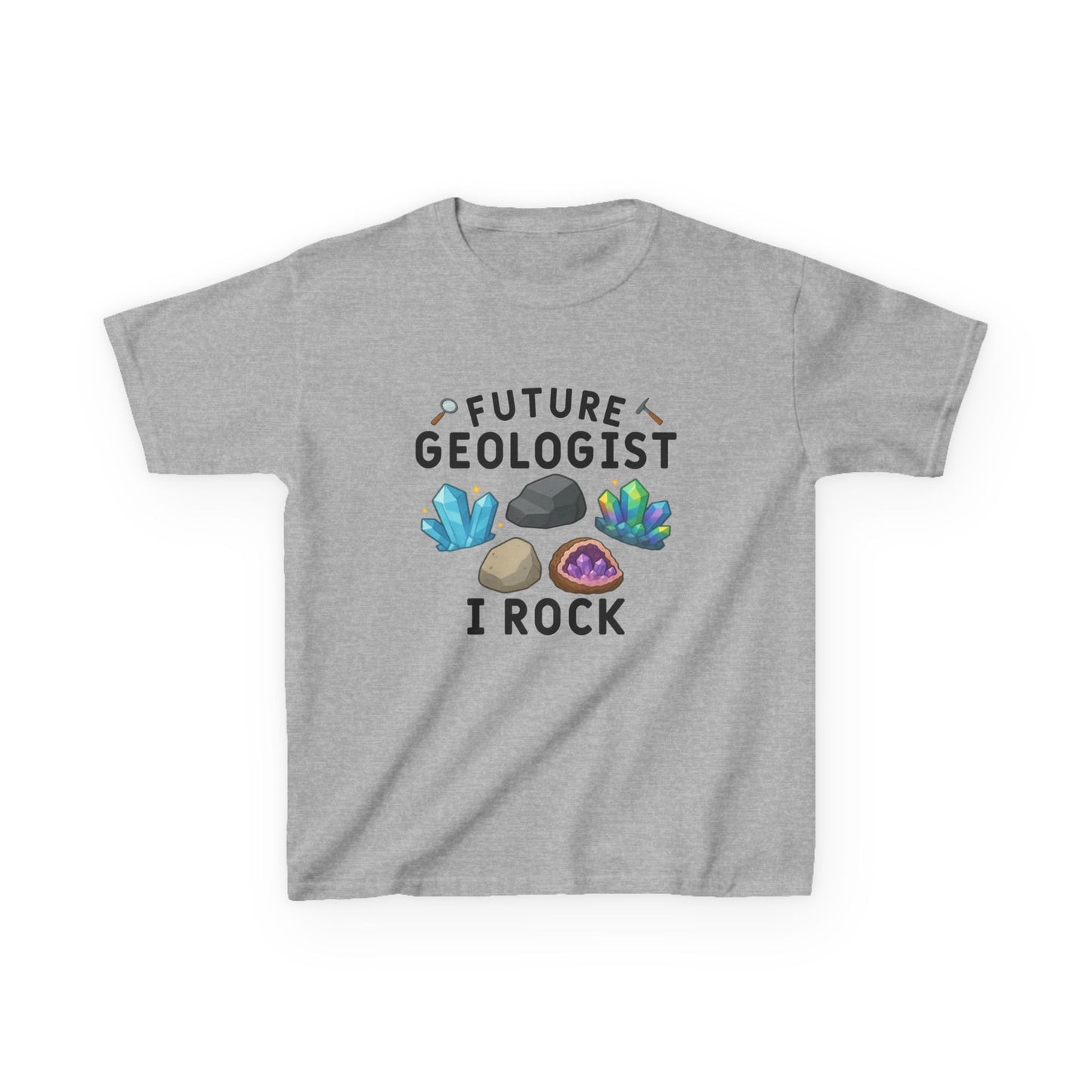 Future Geologist "I ROCK" Kids Tee - 66 Percent