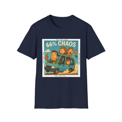 Minivan Dad Chaos Cotton Tee - 66 Percent
