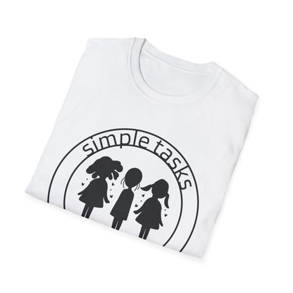 Simple Tasks Complicated Cotton Tee - 66 Percent