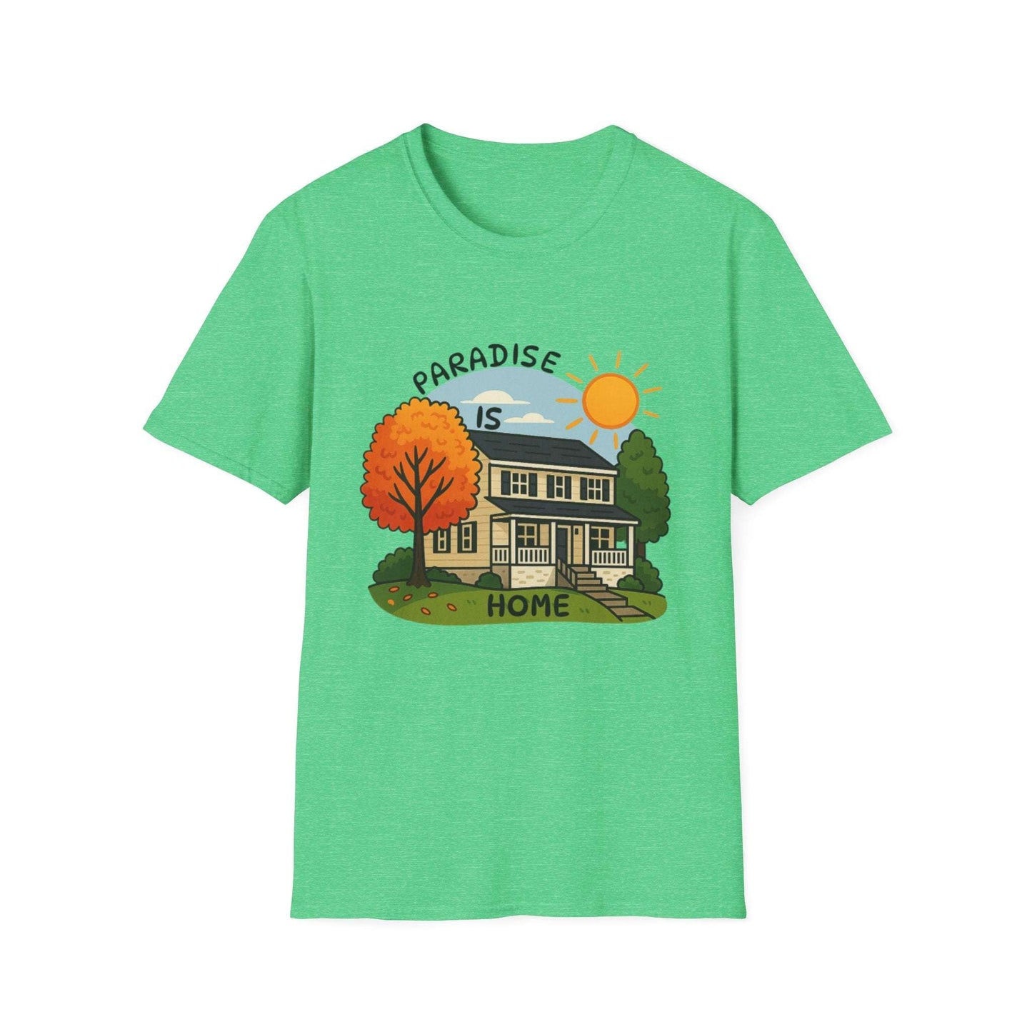 Paradise Is Home Cotton Tee - 66 Percent