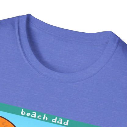 Beach Dad Beach Beer Cotton Tee - 66 Percent
