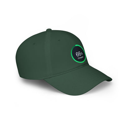 66% Charged Low Profile Baseball Cap - 66 Percent