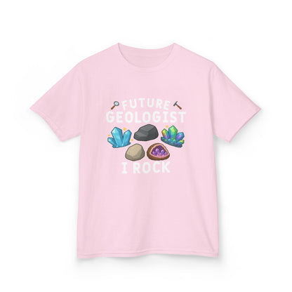 Future Geologist "I ROCK" Kids Tee product view 25 - 66 Percent