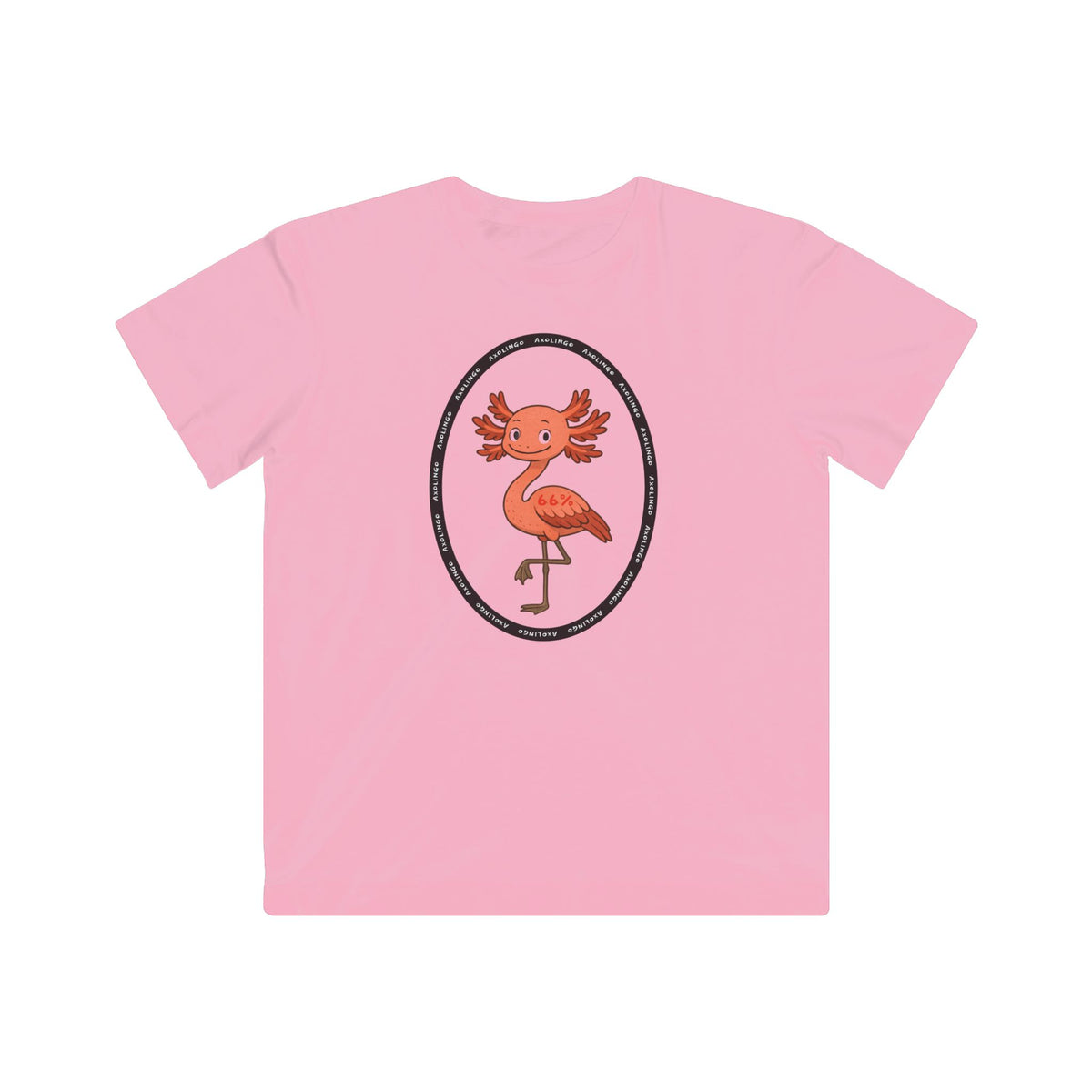 Axolingo Kids T-shirt in Pink | 66 Percent