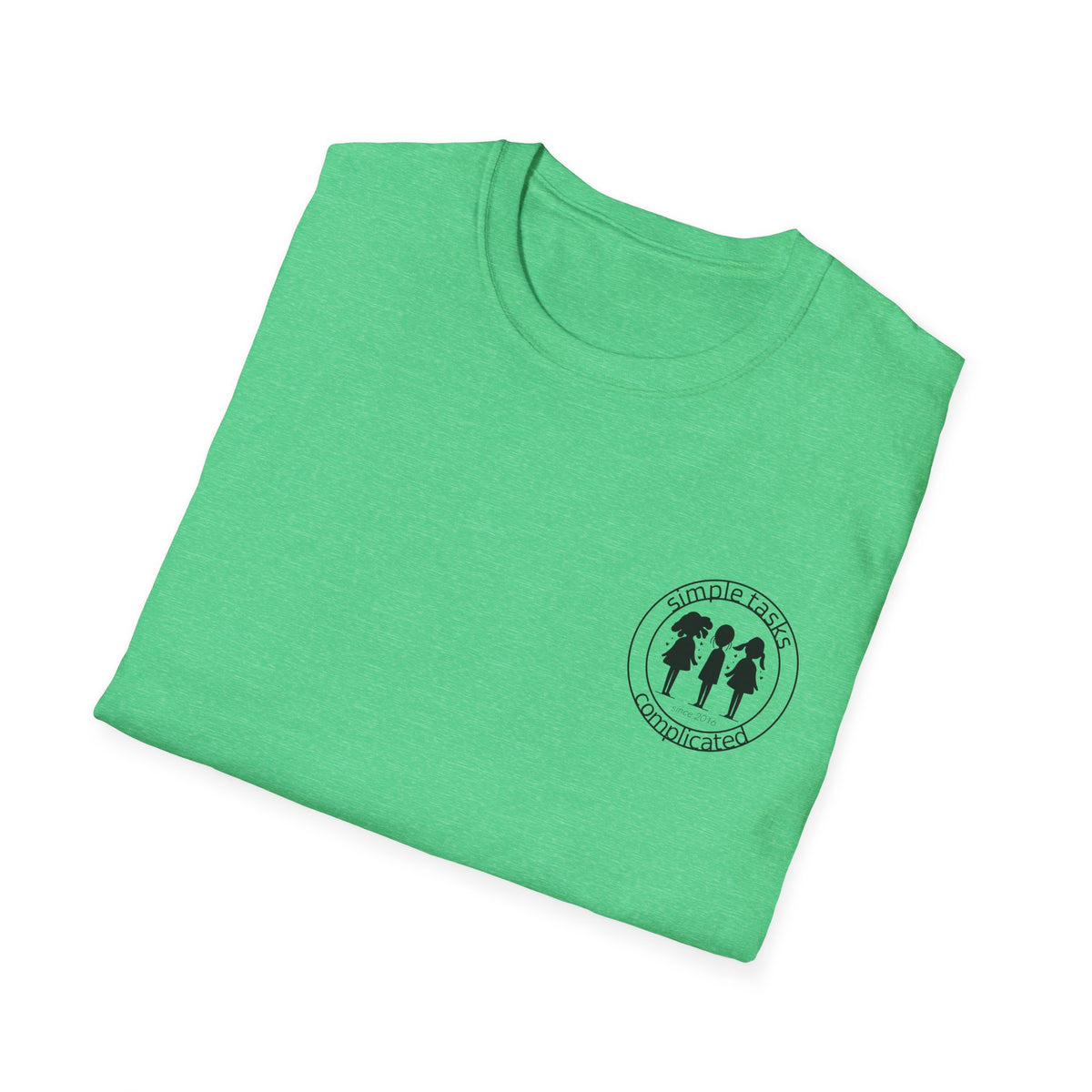 Simple Tasks Complicated - Small Logo Cotton Tee product view 29 - 66 Percent