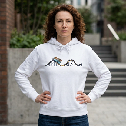 Roller Coaster Lightweight Hoodie product view 7 - 66 Percent