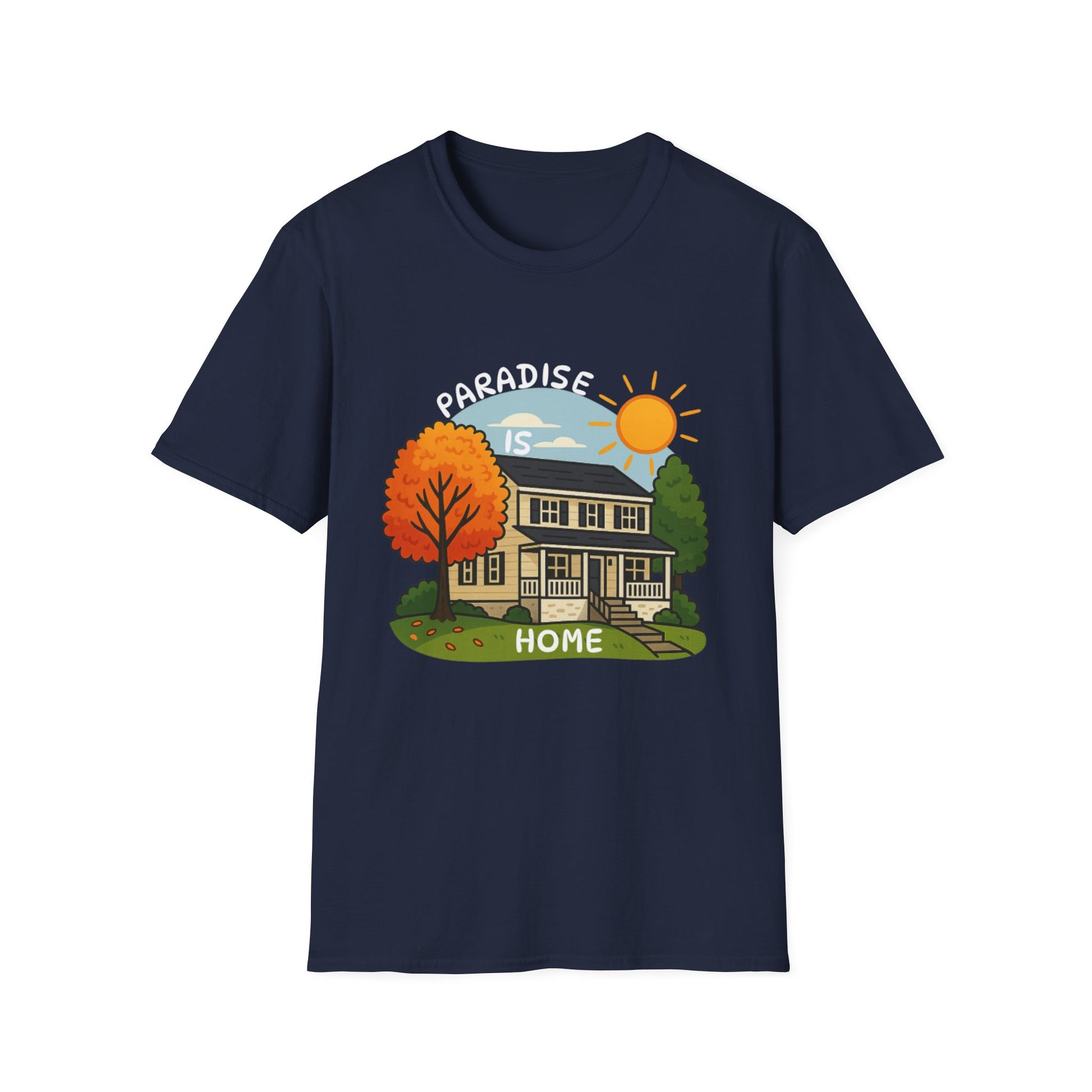 Paradise Is Home Cotton Tee - 66 Percent