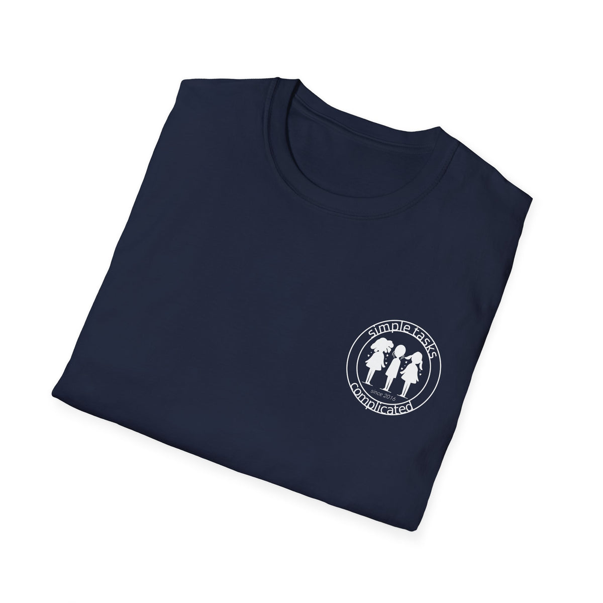 Simple Tasks Complicated - Small Logo Cotton Tee product view 21 - 66 Percent