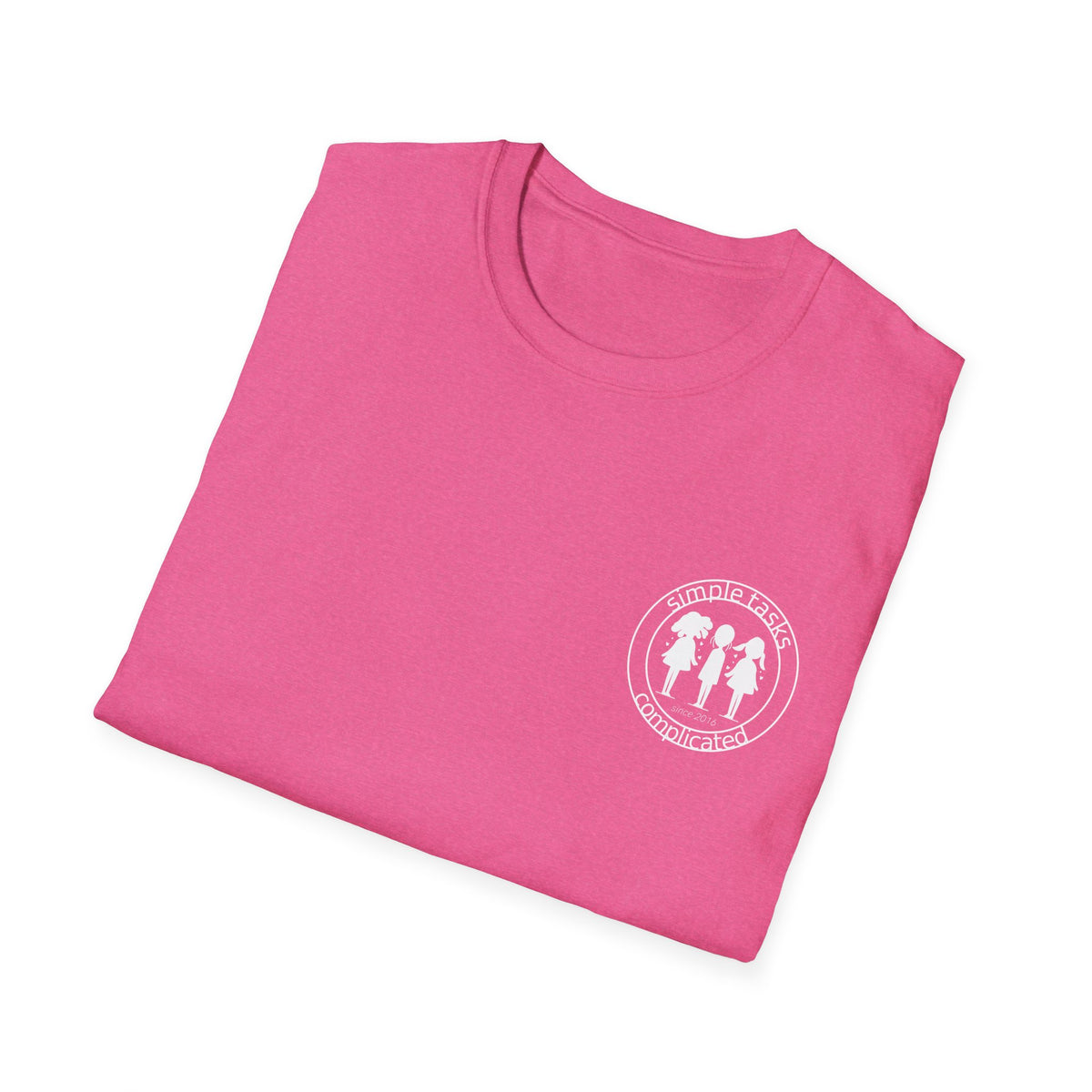 Simple Tasks Complicated - Small Logo Cotton Tee product view 33 - 66 Percent
