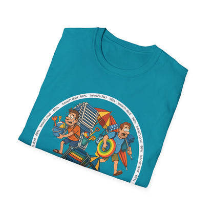 Beach Dad Trifecta Cotton Tee - 66 Percent