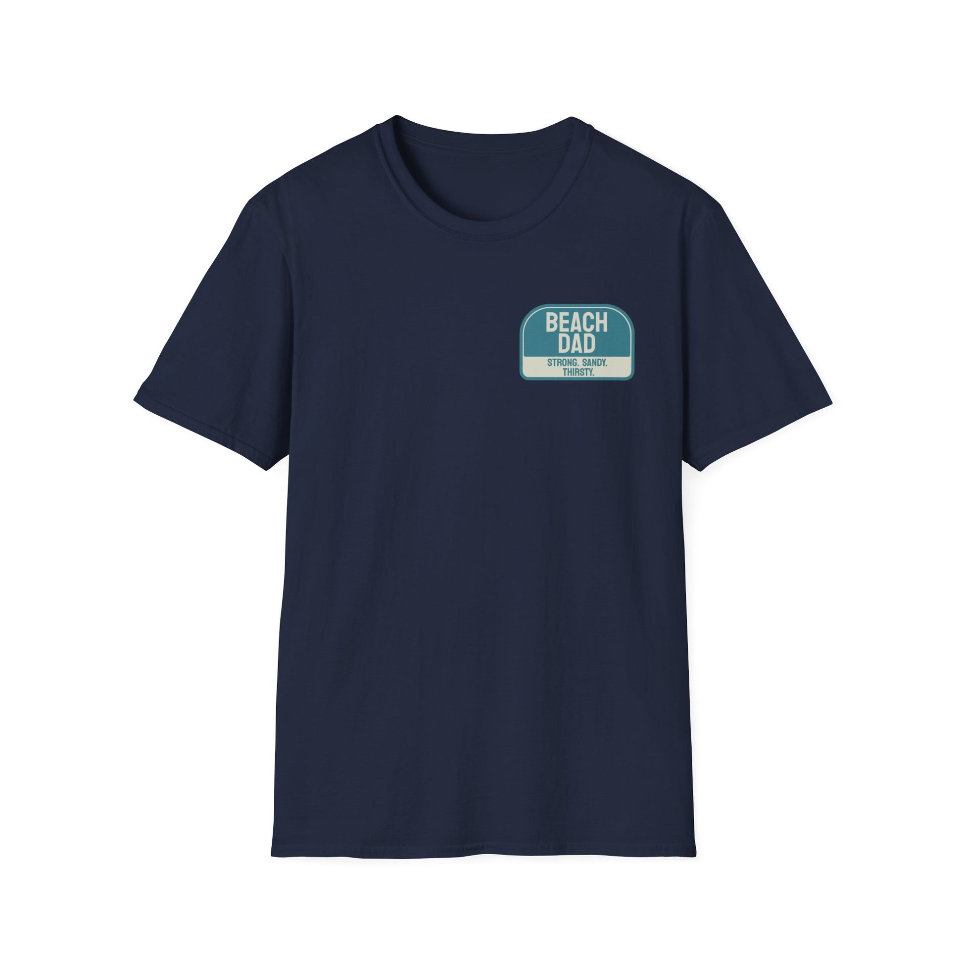 Beach Dad Logo Cotton Tee - 66 Percent