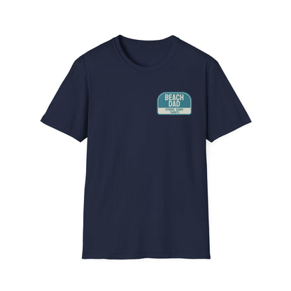 Beach Dad Logo Cotton Tee - 66 Percent