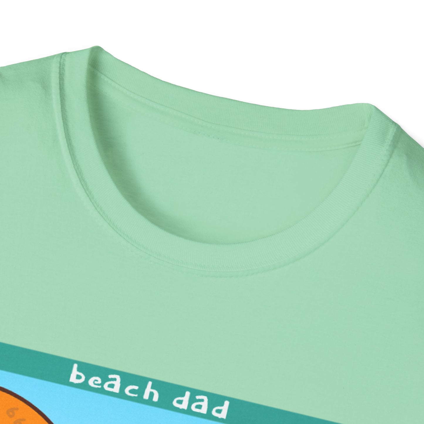 Beach Dad Beach Beer Cotton Tee - 66 Percent