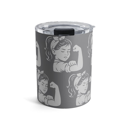 Raising Strong Little Girls Tumbler