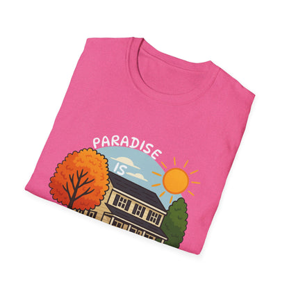 Paradise Is Home Cotton Tee - 66 Percent