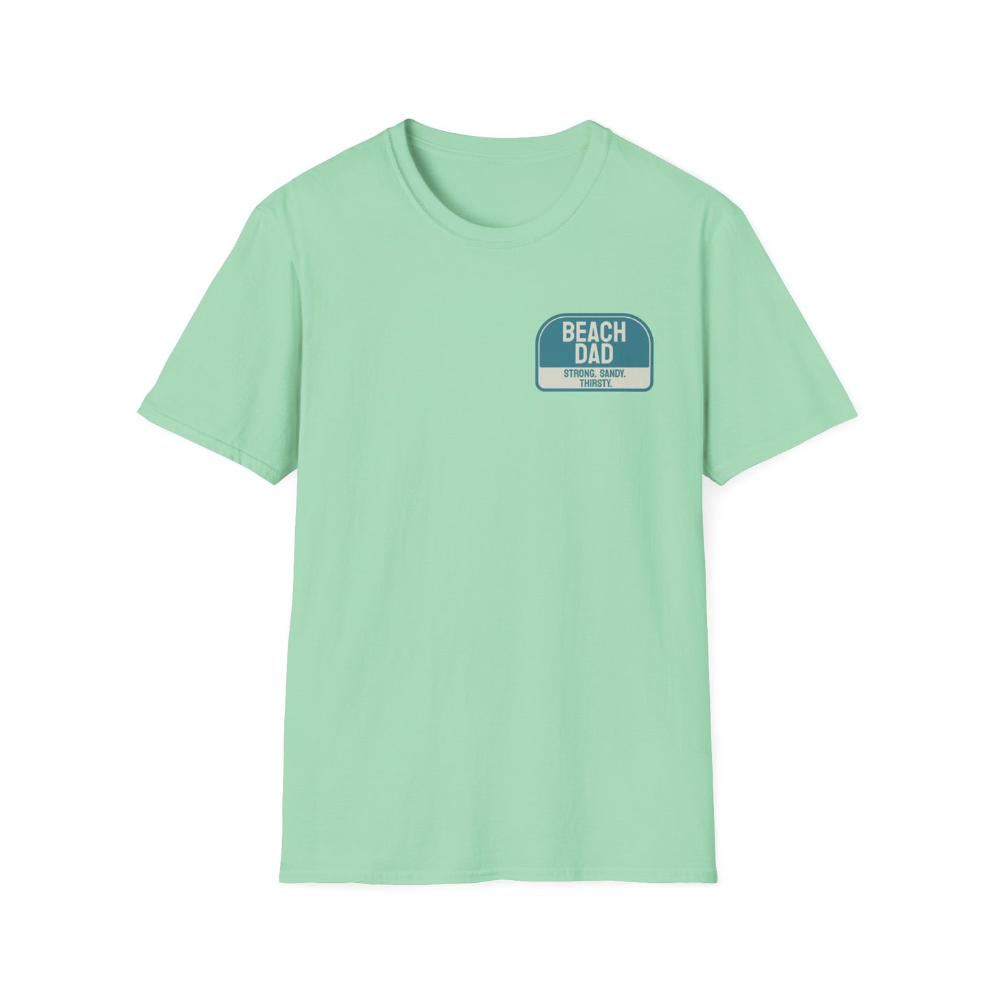 Beach Dad Logo Cotton Tee - 66 Percent
