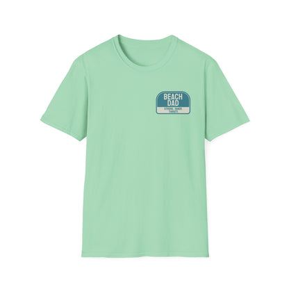 Beach Dad Logo Cotton Tee - 66 Percent