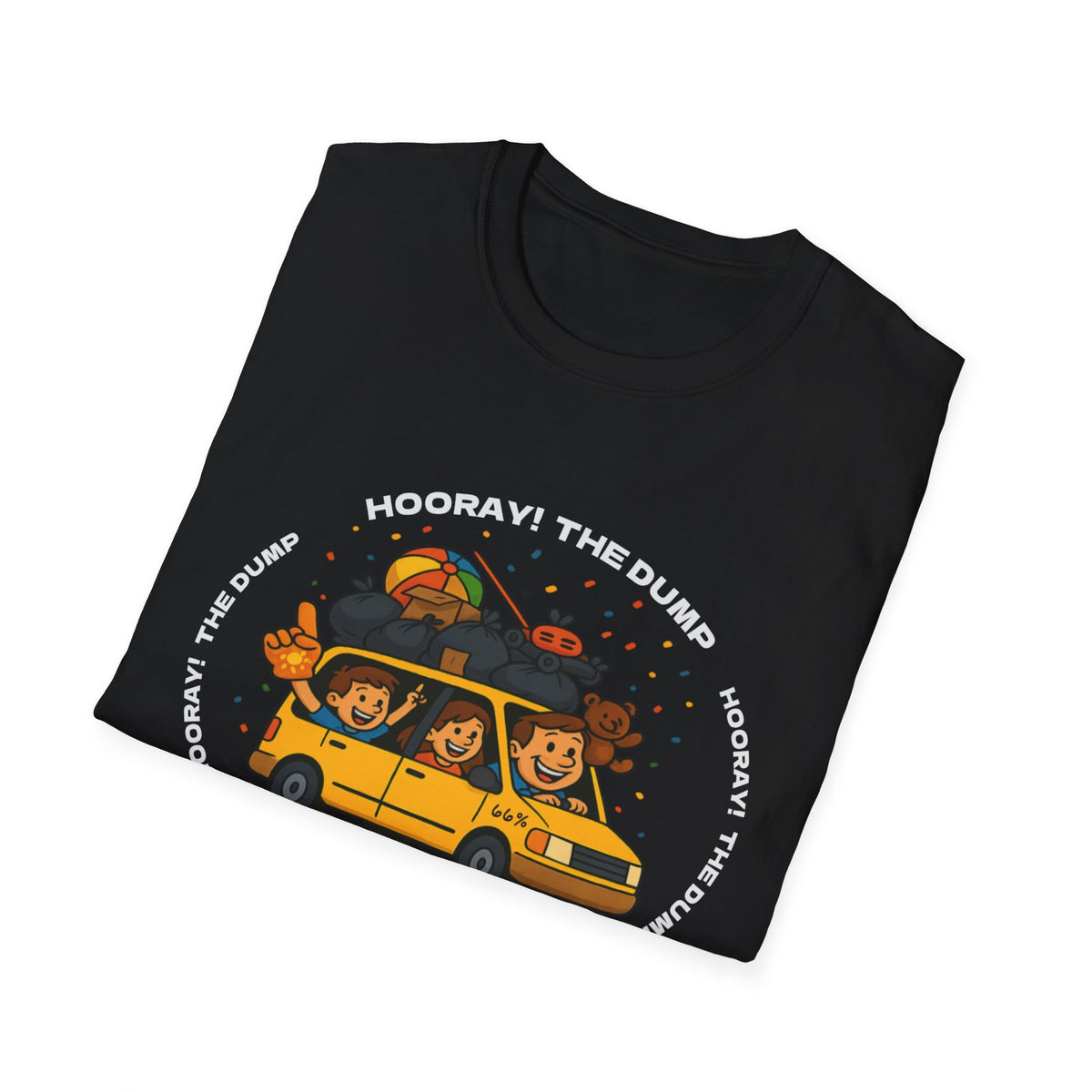 Hooray! The Dump Cotton Tee product view 16 - 66 Percent