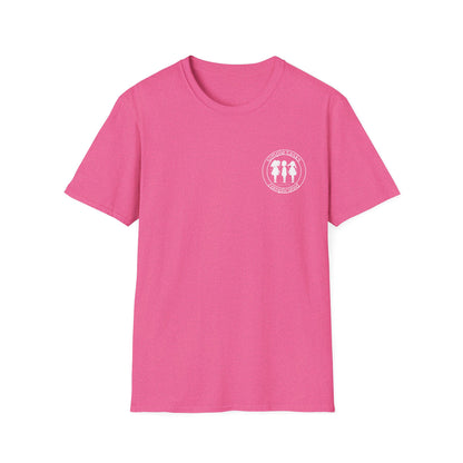 Simple Tasks Complicated - Small Logo Cotton T-shirt in Heather Heliconia | 66 Percent