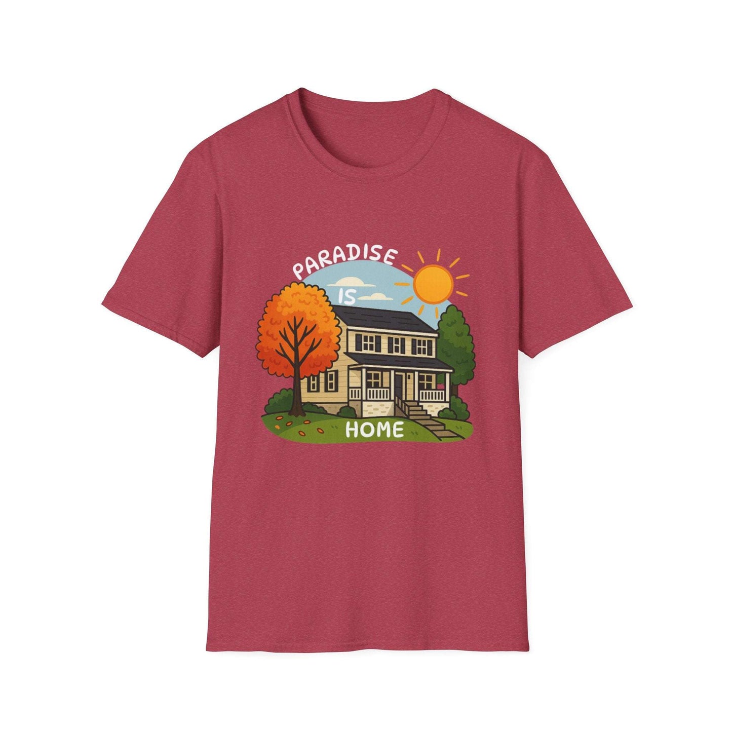 Paradise Is Home Cotton Tee - 66 Percent